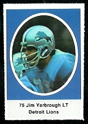 1972 Sunoco Stamps      194     Jim Yarbrough